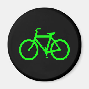 Imã Bicicleta Verde Lima