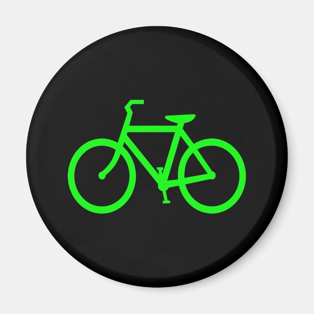 Imã Bicicleta Verde Lima (Frente)