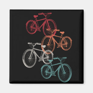 Imã Bicicletas coloridas
