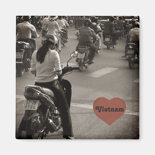 Imã bicicletas do Vietnã (Frente)