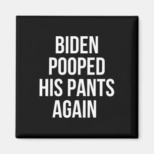 Imã Biden Fez Cocô nas Calças Novamente - Camiseta Eng