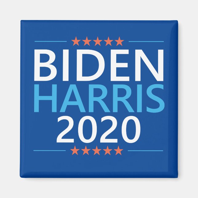 Imã Biden Harris 2020 para Presidente Eleição EUA (Frente)