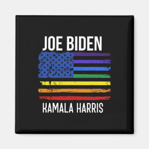 Imã Biden Kamala Harris 2020 Rainbow Us Flag Lgbt soci