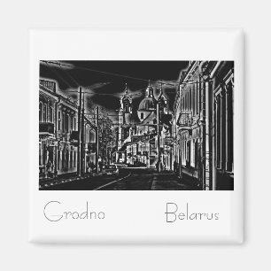 Imã Bielorrússia Б е л а р у ь с Grodno Hrodna Magnet
