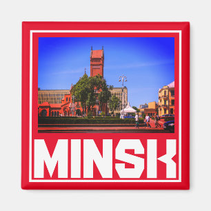 Imã Bielorrússia Minsk Arquitetura Paisagem Urbana Ímã