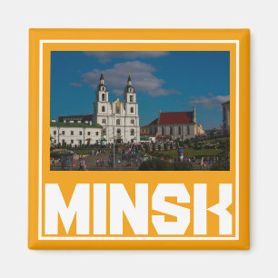 Imã Bielorrússia Minsk Arquitetura Paisagem Urbana Ímã