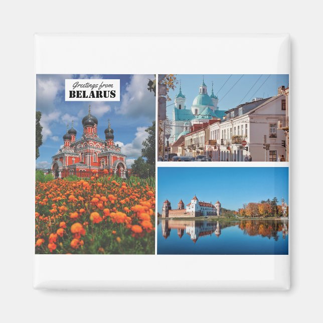 Imã Bielorrússia saúda o ímã da arquitetura natural (Frente)