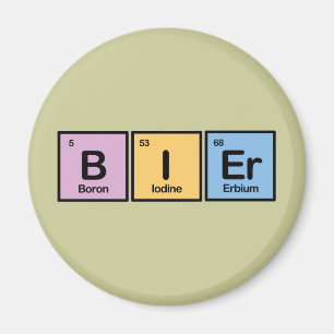 Imã Bier feito dos elementos