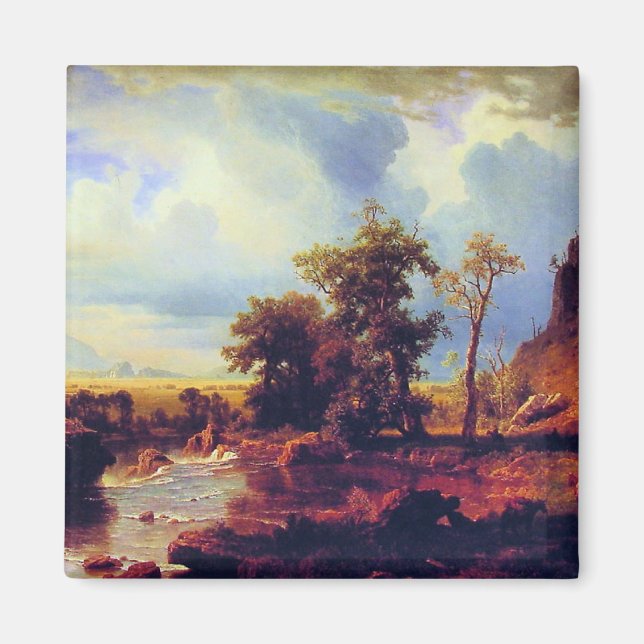 Imã Bierstadt - North Fork of Platte, Nebraska (Frente)