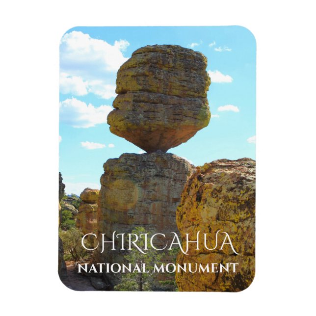 Ímã Big Balanced Rock, Monumento Nacional Chiricahua (Vertical)
