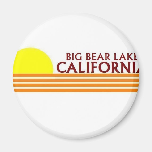 Imã Big Bear, Califórnia (Frente)
