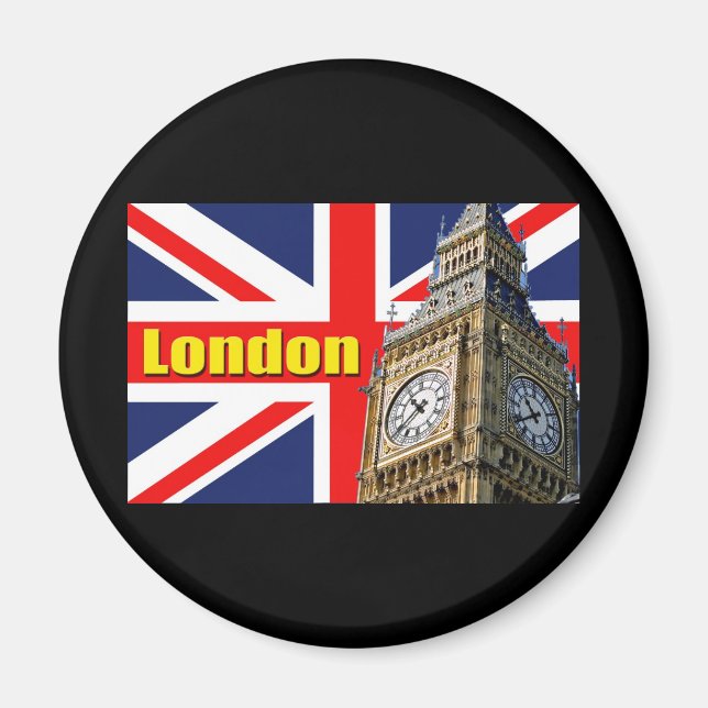 Imã Big Ben - Londres - Inglaterra (Frente)