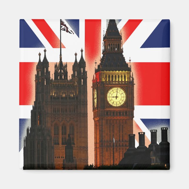 Imã Big Ben, Londres, Inglaterra (Frente)