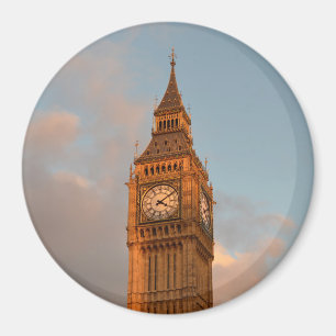 Imã Big Ben no ímã redondo de Londres