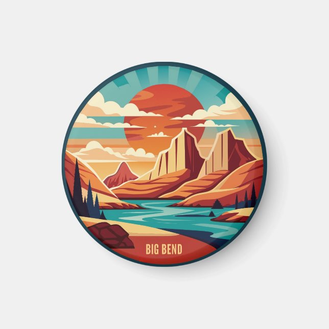 Imã Big Bend National Park Texas (Frente)