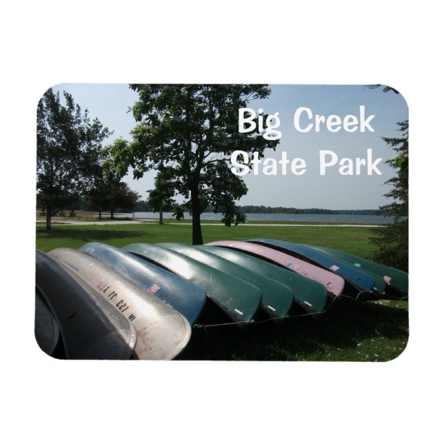 Ímã Big Creek State Park, Iowa Magnet (Horizontal)