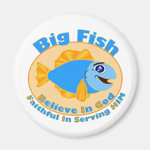 Imã Big Fish Acredita em Deus
