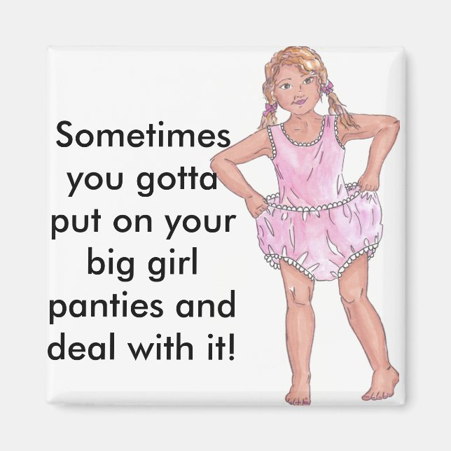 Imã Big Girl Magnet (Frente)