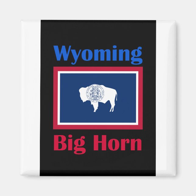 Imã Big Horn Wyoming (Frente)