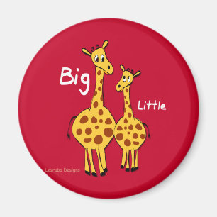 Imã Big Little Giraffe