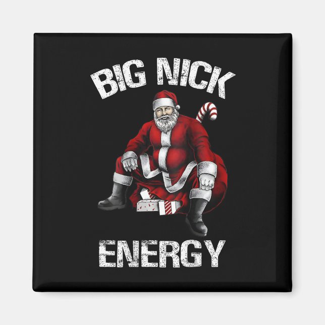 Imã Big Nick Energy Papai noel Natal 2 (Frente)