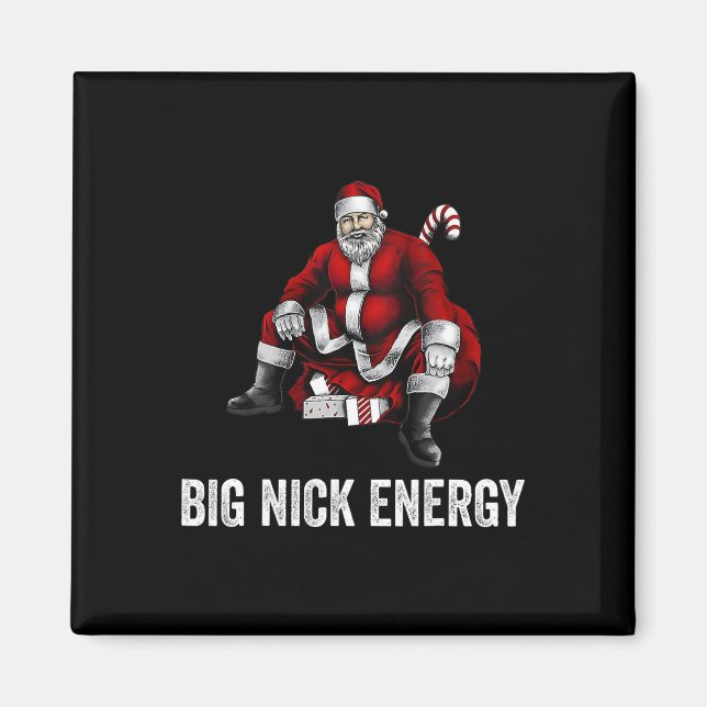 Imã Big Nick Energy Papai noel Natal 3 (Frente)