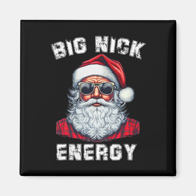 Imã Big Nick Energy Papai noel Natal 4 (Frente)