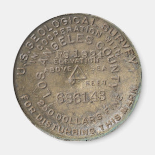 Imã Big Pines Visitor Center, Washington. Benchmark