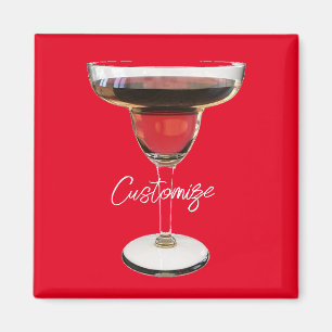 Imã Big Red Margarita Cocktail Beber Thunder_Cove