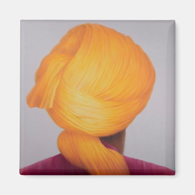 Imã Big Saffron Turban (Frente)