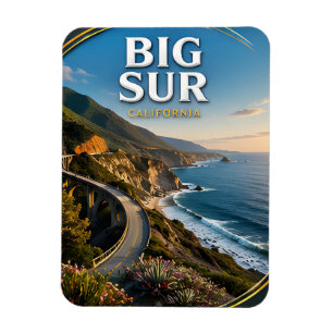Ímã Big Sur Ponte Bixby Costa