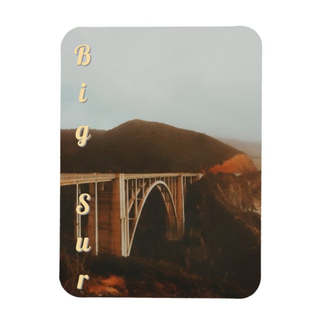 Ímã Big Sur, Ponte Bixby, Estrada 1 (Vertical)