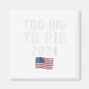 Imã Big To Rig Trump 2024 Engraçado Dizendo Homens Mul