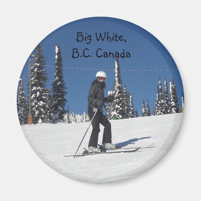Imã Big White, BC Canadá (Frente)