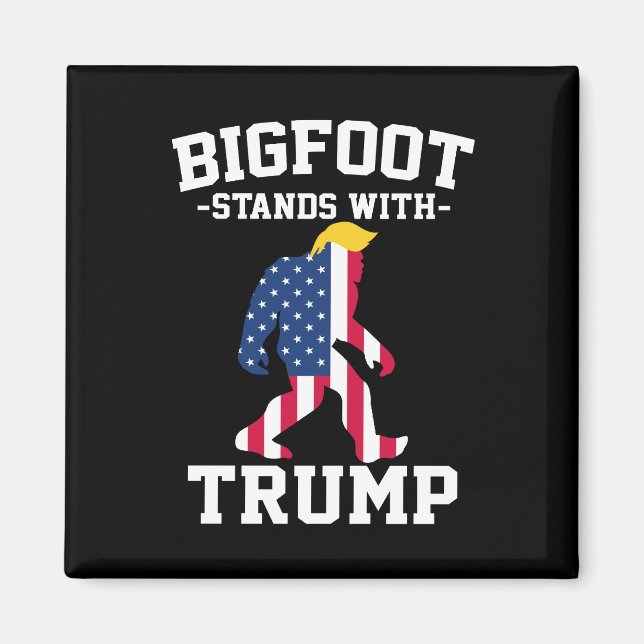 Imã Bigfoot Com Eleições Trump 2024 (Frente)