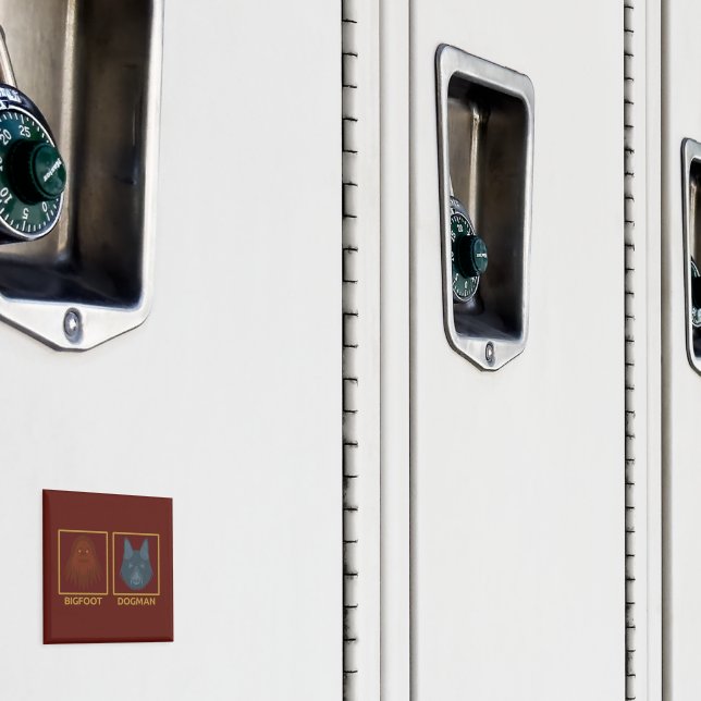 Imã Bigfoot & Dogman Magnet (In Situ (Locker))