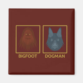Imã Bigfoot & Dogman Magnet