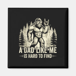 Imã Bigfoot engraçado, um pai como esse é difícil de e