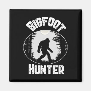 Imã Bigfoot Hunter Sasquatch Engraçado Humor