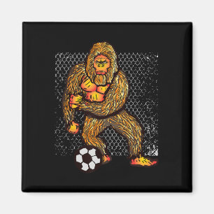 Imã Bigfoot Jogando Futebol Para Jogadores de Futebol