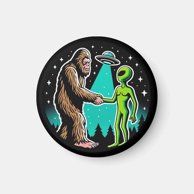 Imã Bigfoot responde à Alienígena (Frente)