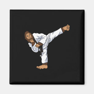 Imã Bigfoot Sasquatch Karatê Taekwondo Kickboxing Kara