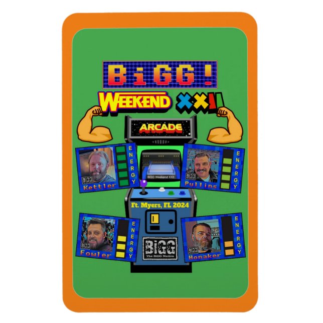 Ímã BiGG Weekend XXII Grande Magnet (Vertical)