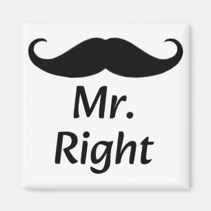 Imã Bigode do Sr. Certo Casal Divertido Correspondente