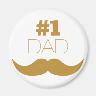 Imã Bigode Dourado do pai #1 - número um