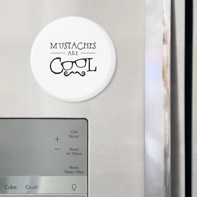 Imã Bigodes Óculos Legais (In Situ (Fridge))