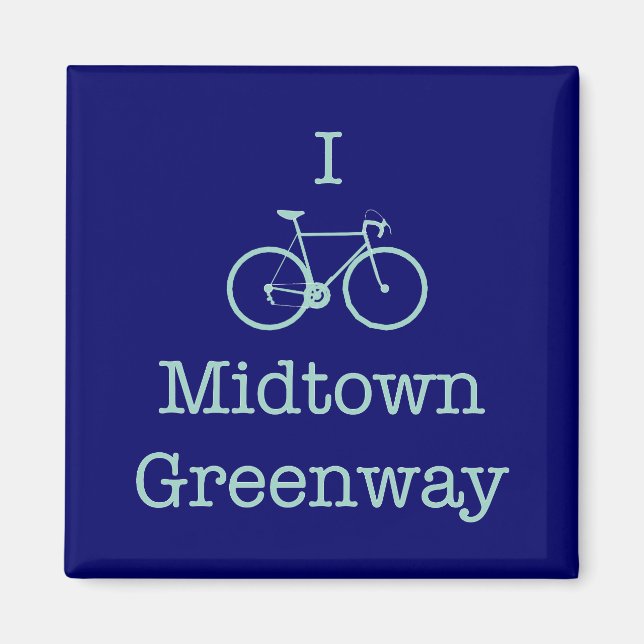 Imã Bike Midtown Greenway (Frente)