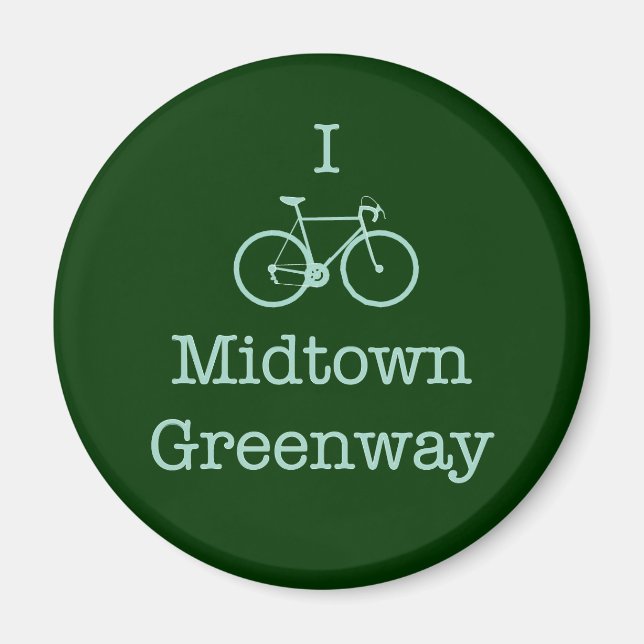 Imã Bike Midtown Greenway (Frente)