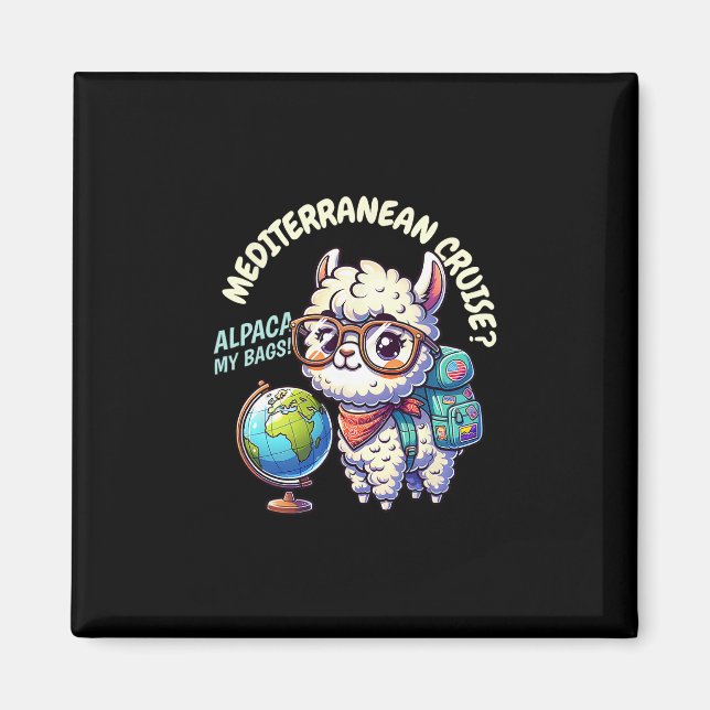 Imã Biker Santa 67 Crew Funny Christmas Leather Jacket (Frente)