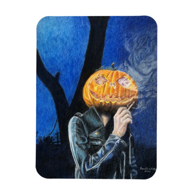 Ímã Biker sem cabeça (Vertical)